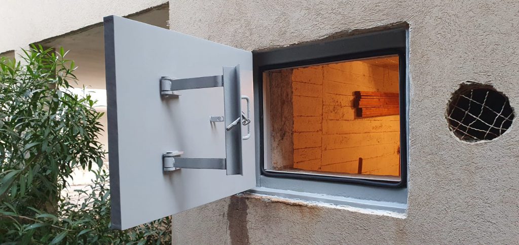 שיקום של חלון מקלט – אחרי